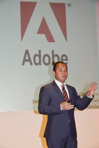Luis Caballero Galindo en el escenario