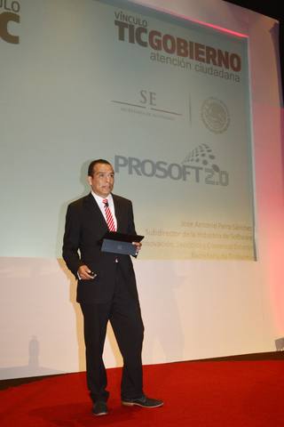 José Antonio Parra Sánchez en el escenario