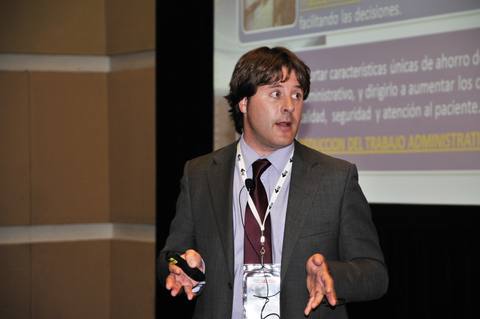 José Antonio García en el escenario